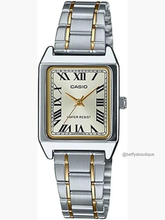 Women\'s Analog Quartz Wrist Watch Stainless Steel Bracelet 22mm